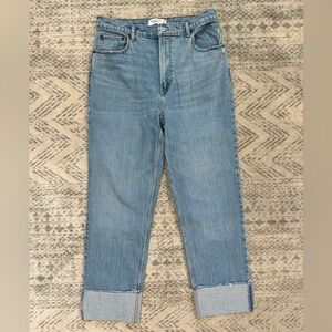 Abercrombie & Fitch 90’s Straight Leg Ultra High Rise Denim
